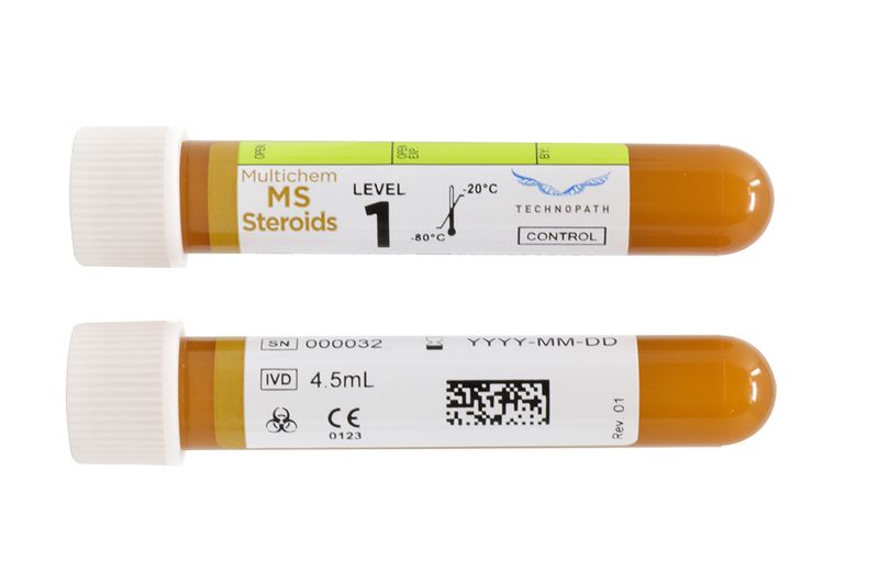 Multichem MS Free TDMs barcoded tubes